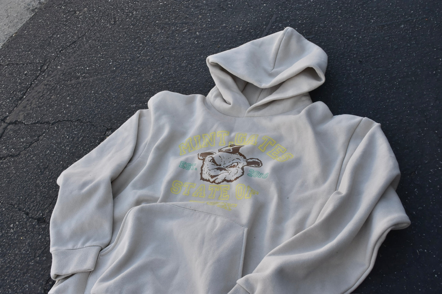 Heavyweight Minted Hoodie - Cream