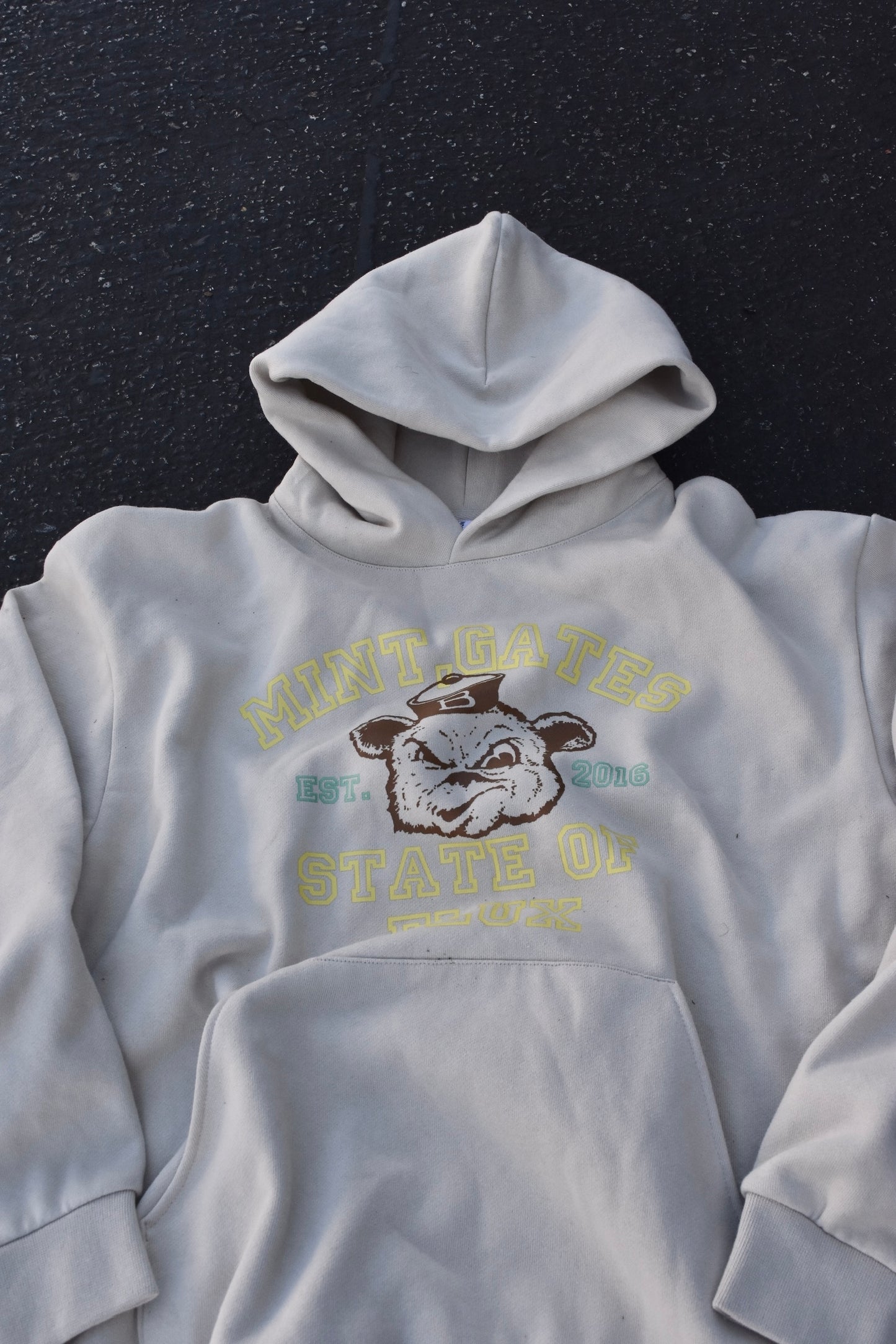 Heavyweight Minted Hoodie - Cream