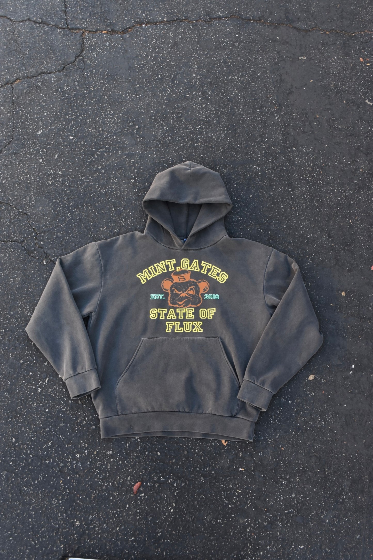 Heavyweight Minted Hoodie - Pigment Dyed Black