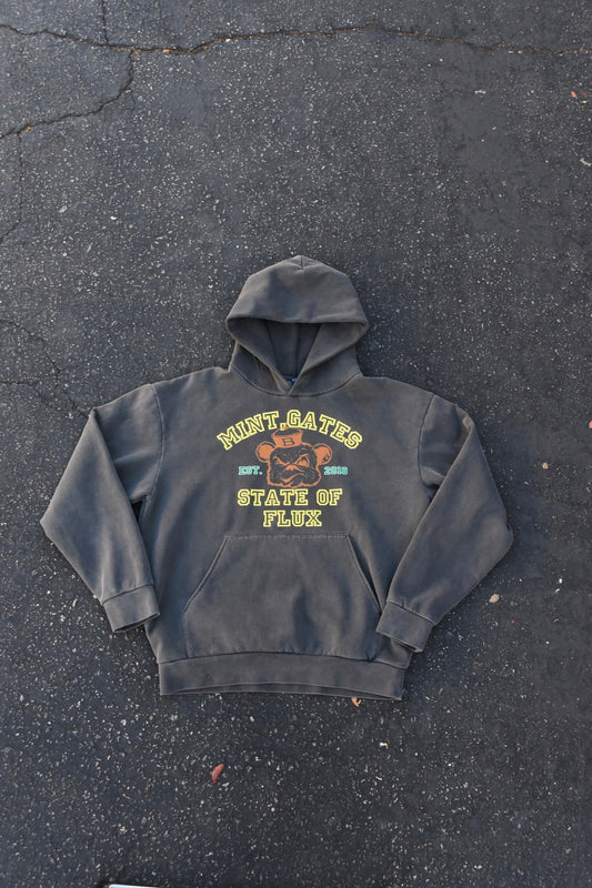 Heavyweight Minted Hoodie - Pigment Dyed Black