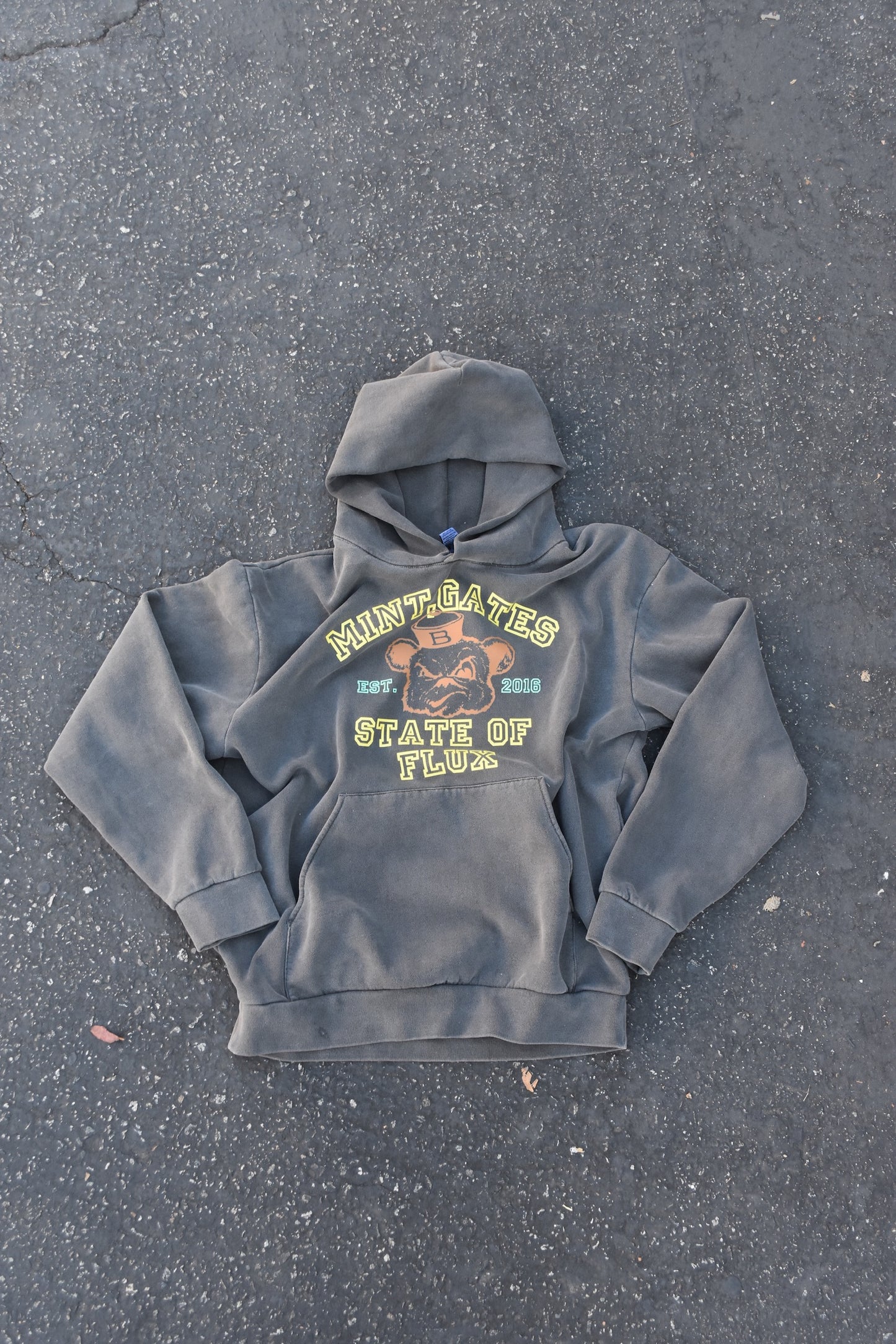 Heavyweight Minted Hoodie - Pigment Dyed Black