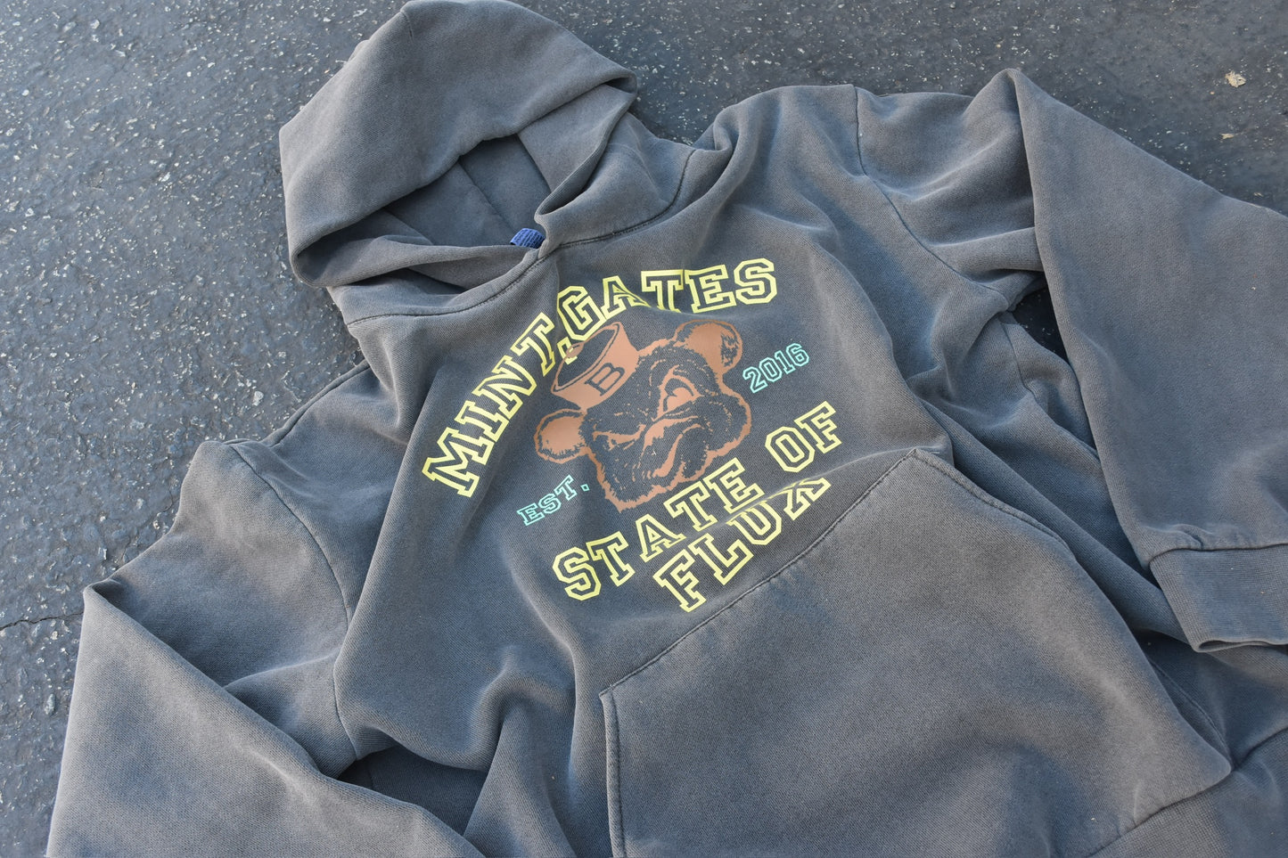 Heavyweight Minted Hoodie - Pigment Dyed Black