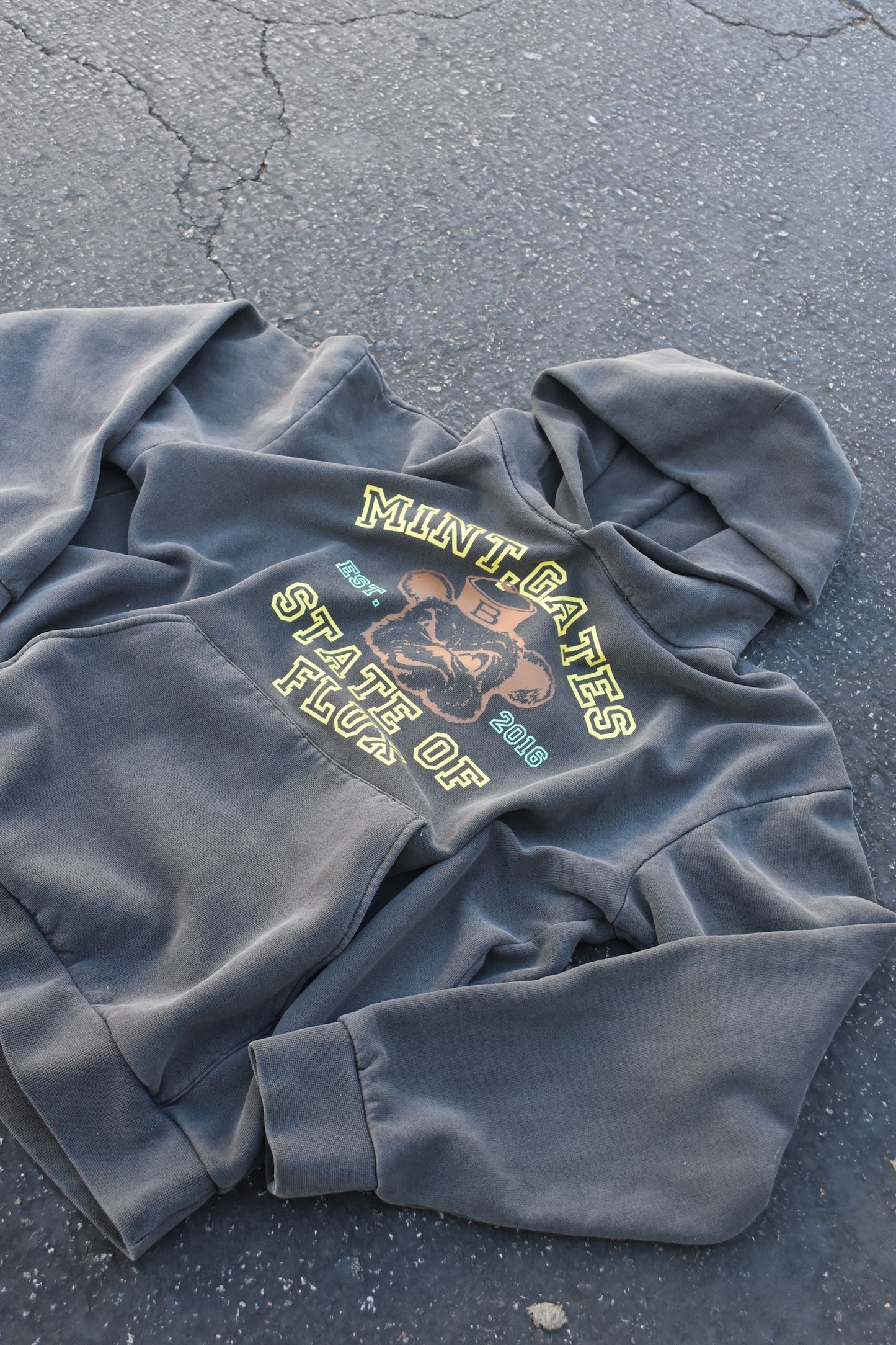 Heavyweight Minted Hoodie - Pigment Dyed Black